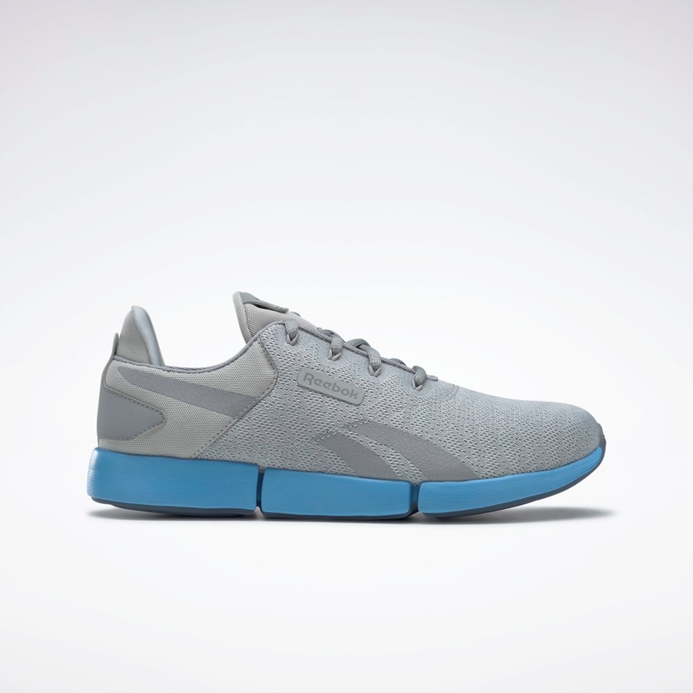 Reebok DailyFit DMX Shoes Szürke Kék Szürke | 4859WGKHI
