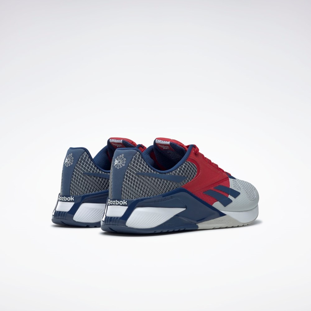 Reebok Nano 6000 Torna Shoes Szürke Piros Kék | 0297ZVXIS