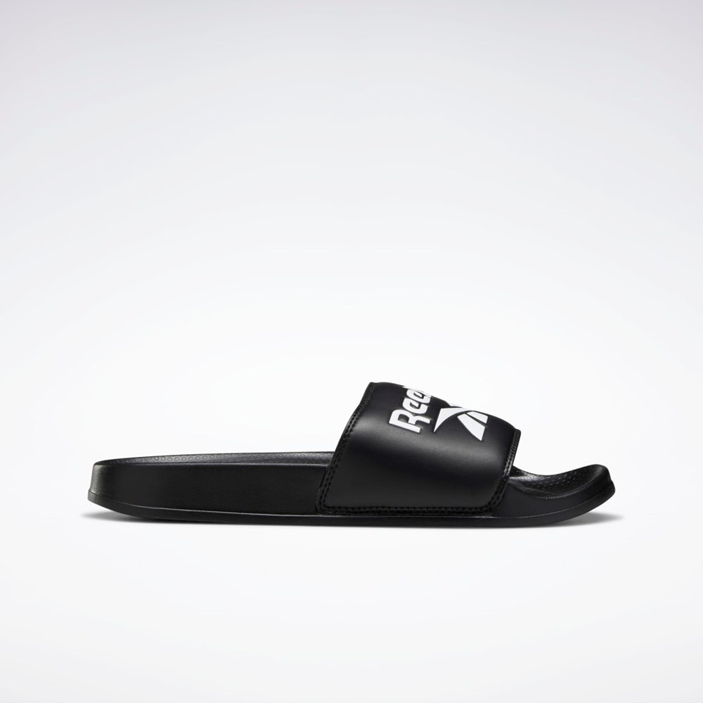 Reebok Reebok Classic Slides Fekete Fehér Fekete | 8361DQNFK